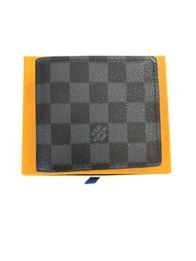 Louis Vuitton Damier Graphite Canvas Multiple Bifold Men’s Wallet Auth
